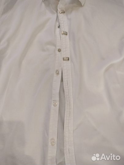 Школьная белая рубашка и брюки