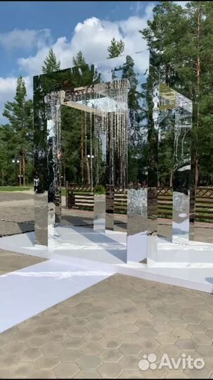 Декор свадьбы за городом