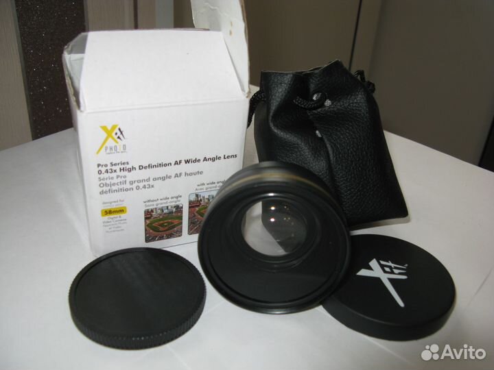 Насадка на объектив XIT-PRO-series-0,43X-high