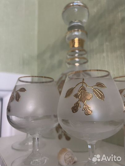 Графин с бокалами, Чехословакия