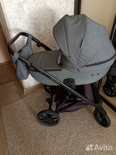 Коляска 2 в 1 Riko Basic Montana+коврик развивающ