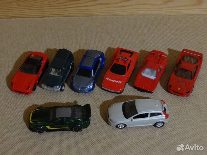 Модели машин 1:72, 1:60-1:64