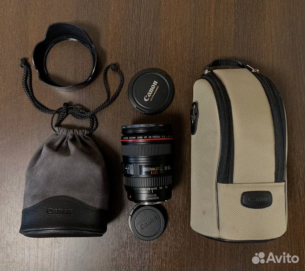 Canon zoom lens EF 24-105 mm f1:4 L IS USM