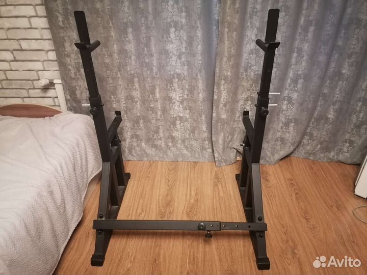 Стойка для штанги, телескопическая