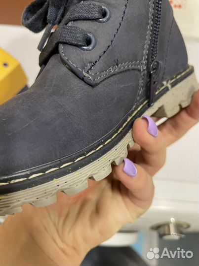 Ботинки демисезонные для мальчика 26