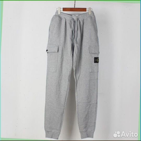 Широкие штаны карго Stone Island (В наличи все цвета)