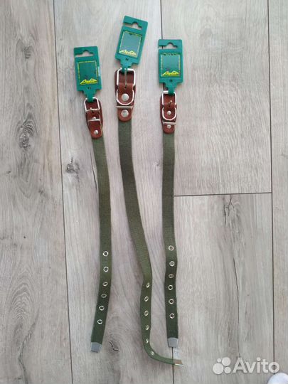 Ошейник для собак брезентовый 20 см и 25 см