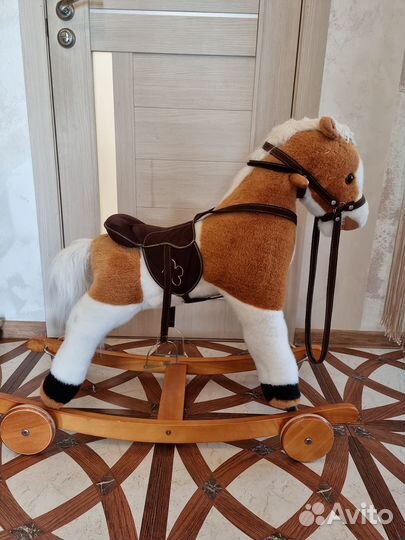 Детская лошадка качалка
