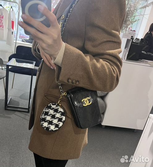 Мини сумка chanel vip gift оригинал