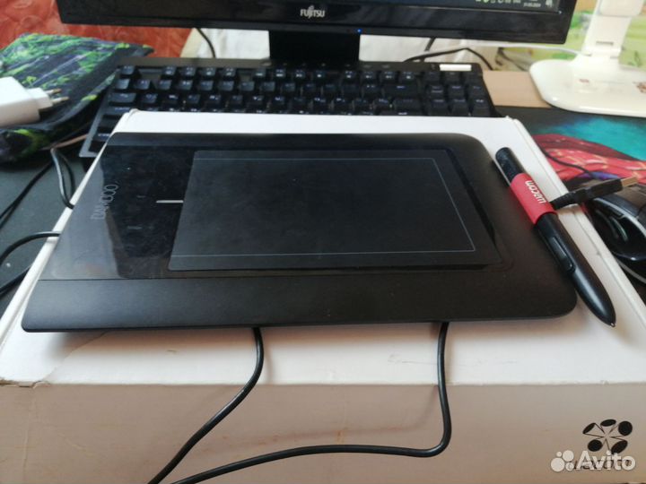 Графический планшет wacom bamboo CTL-460