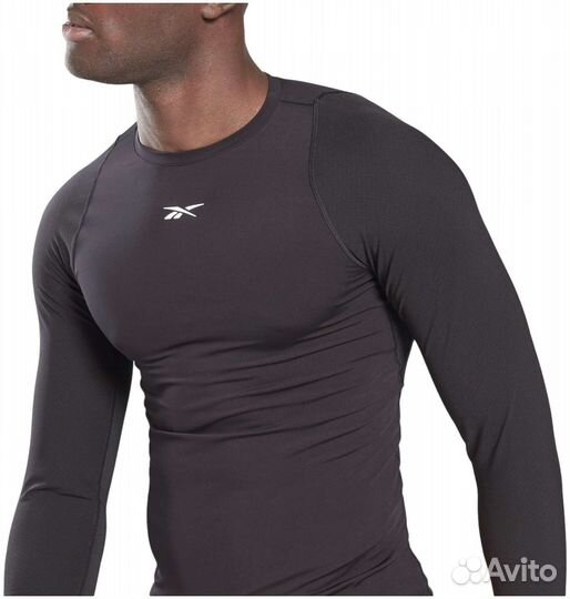 Reebok лонгслив Компрессионное белье мужское