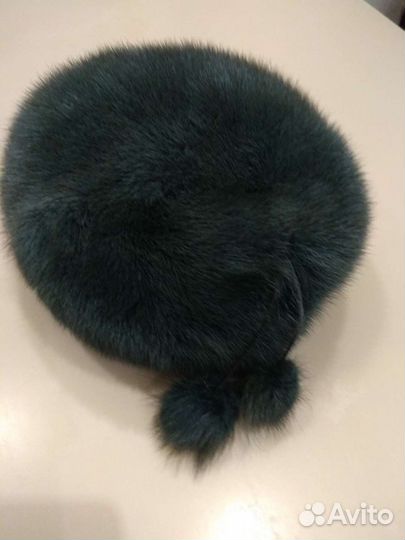 Берет норковый