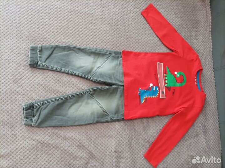 Вещи пакетом на мальчика 104-116