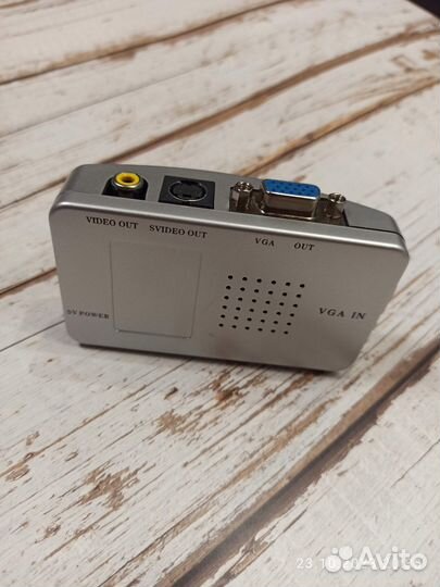 Конвертер vga to av s video