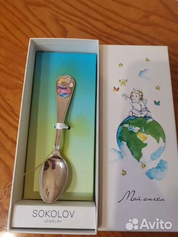 Серебряная ложечка sokolov