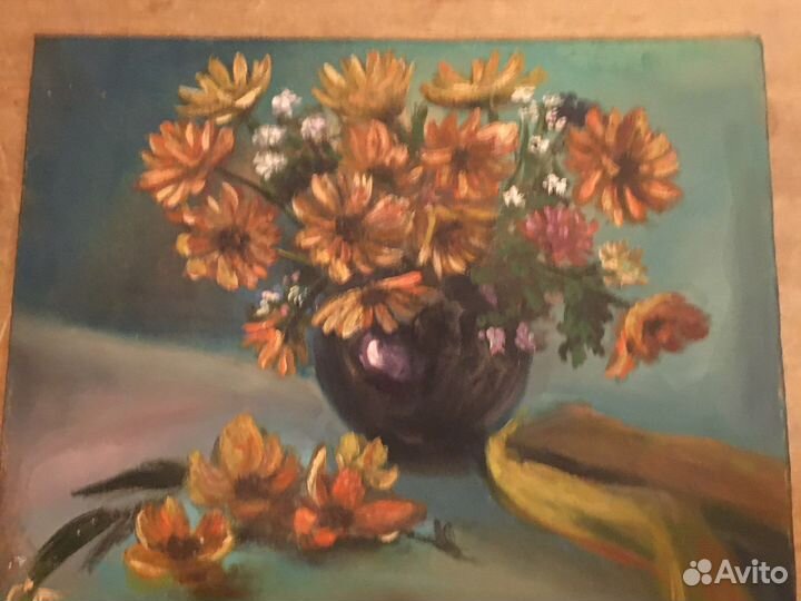 Картина на картоне