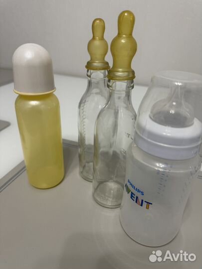 Бутылочки avent новые
