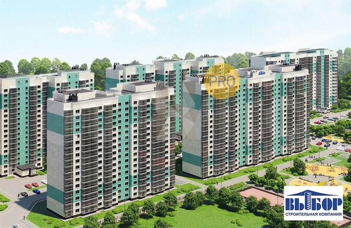 1-к. квартира, 37,5 м², 13/17 эт.