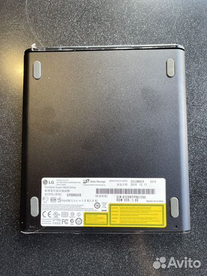 Оптический привод LG GP08NU40 Black