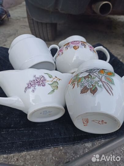 Молочник фарфор ссср.Соусник