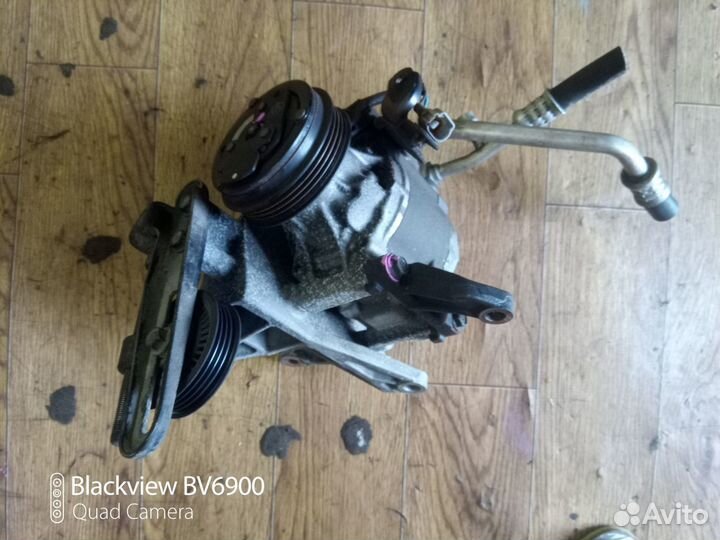 Компрессор кондиционера Субару Форестер SH5 2008г