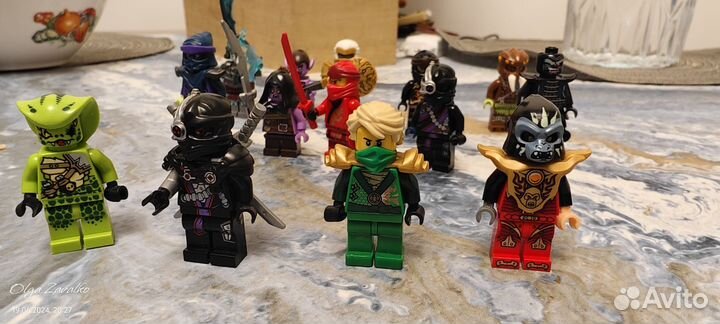 Lego Ninjago минифигурки цена за все