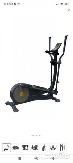 Эллиптический тренажер torneo stella c 507