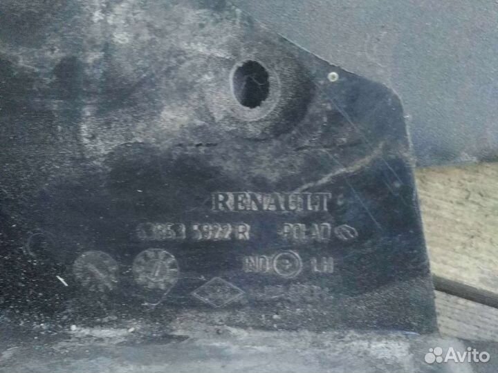 Брызговики рено дастер