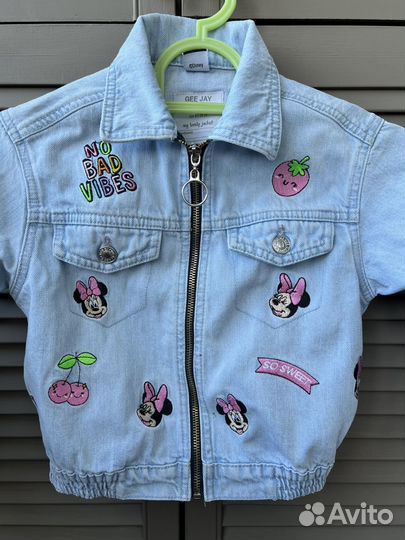 Джинсовая куртка 110