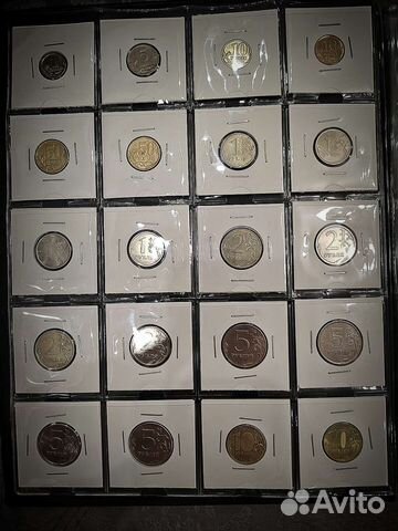 Коллекция монет регулярного чекана
