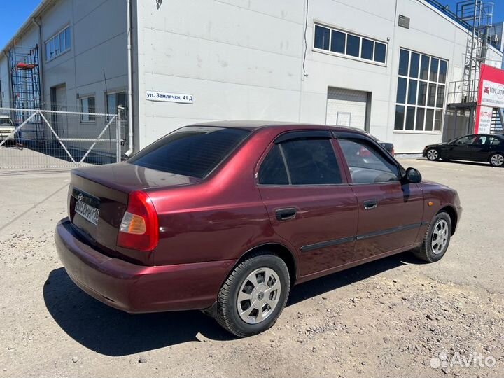 Hyundai Accent 1.5 МТ, 2007, 165 621 км