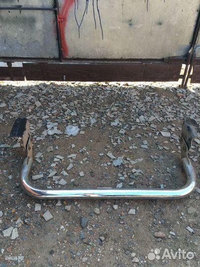 Защита заднего бампера Тойота рав4