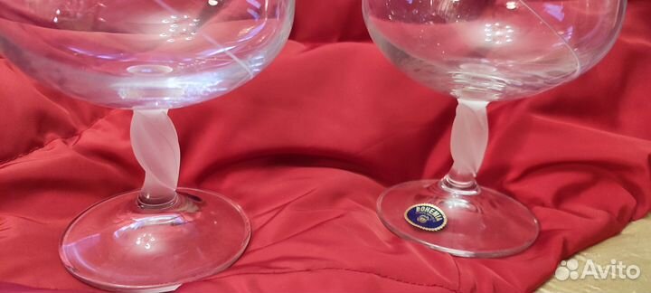 Бокалы для коньяка Чехия Богемия