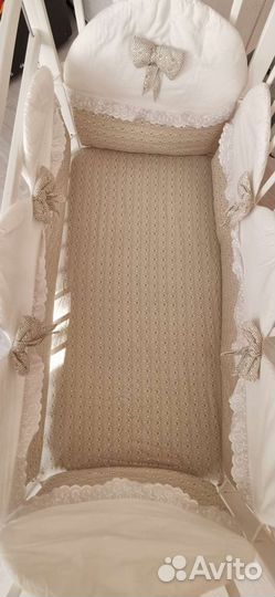 Детское постельное белье с бортиками