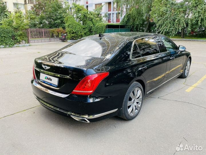 Genesis G90 5.0 AT, 2016, 100 310 км