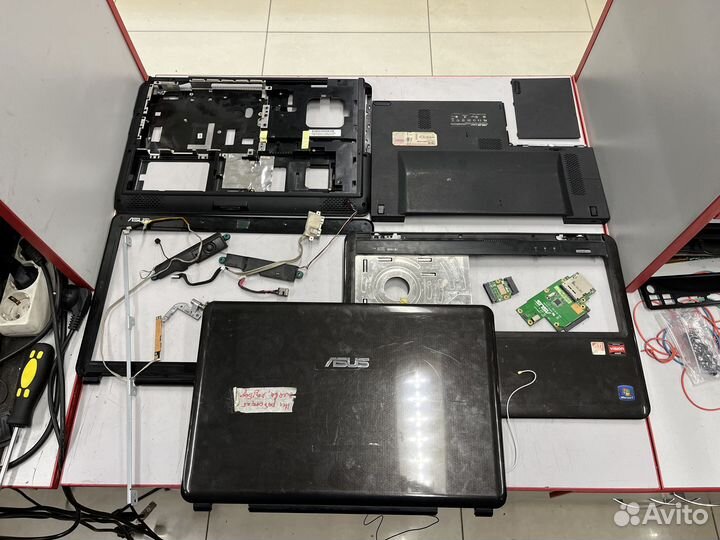 Ноутбук Asus K50AF в разборе