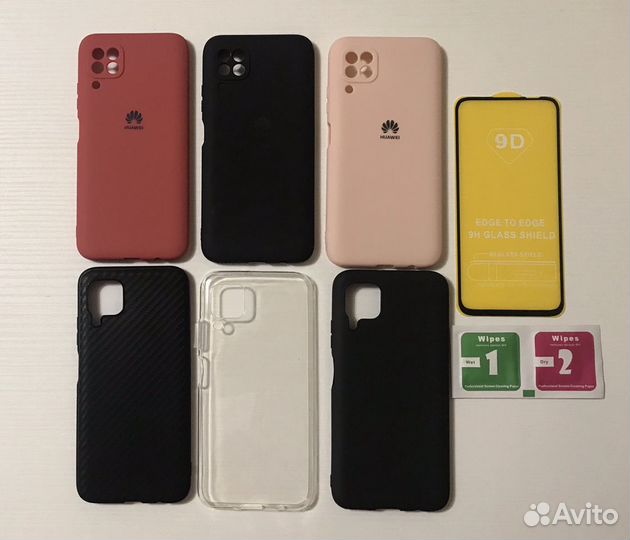 Чехол, Стекло Huawei P40 Lite/ P40 Pro/ P40