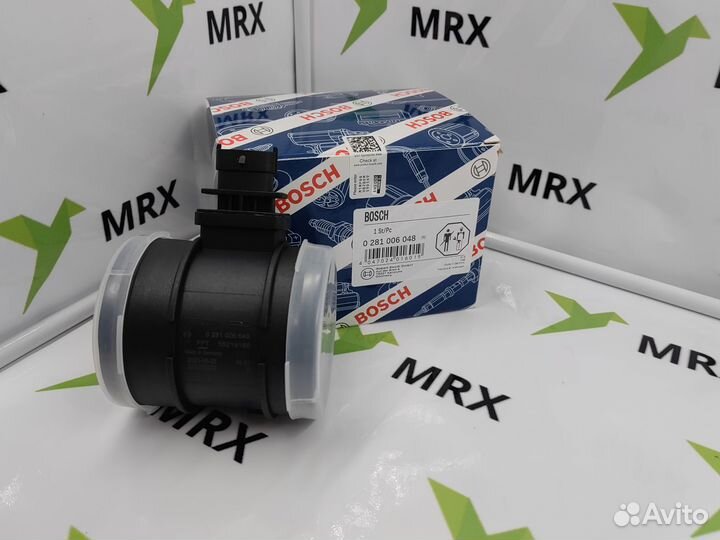 Датчик массового расхода воздуха 0281006048