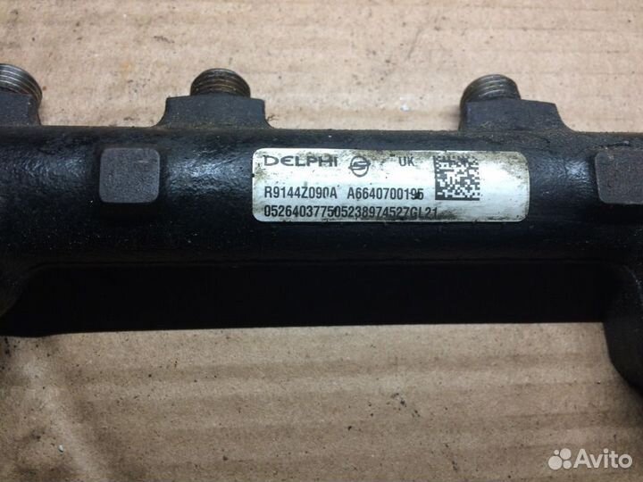 Рейка топливная SsangYong Kyron 2.0 XDI A664070019