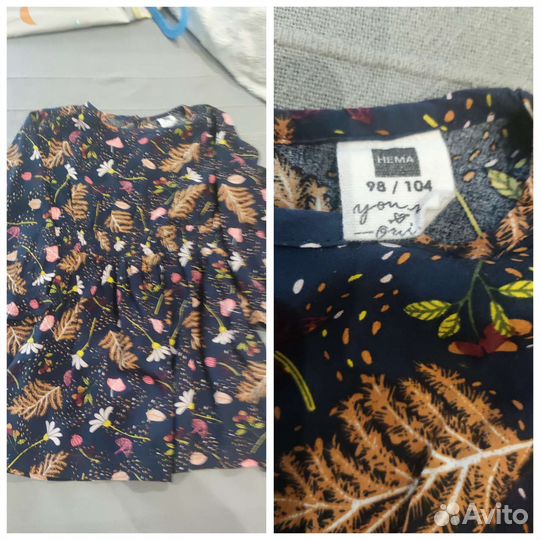 Вещи для девочки 92-104см