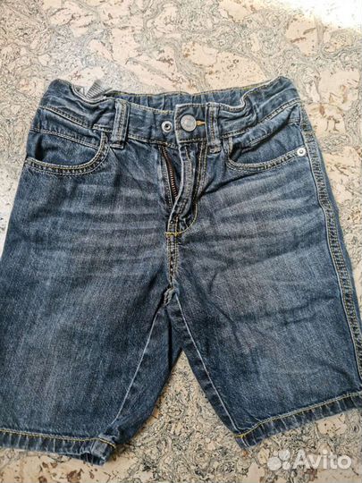 Джинсовые шорты 110 см