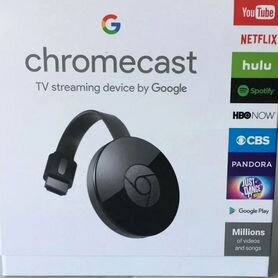 Приставка Google Chromecast черный