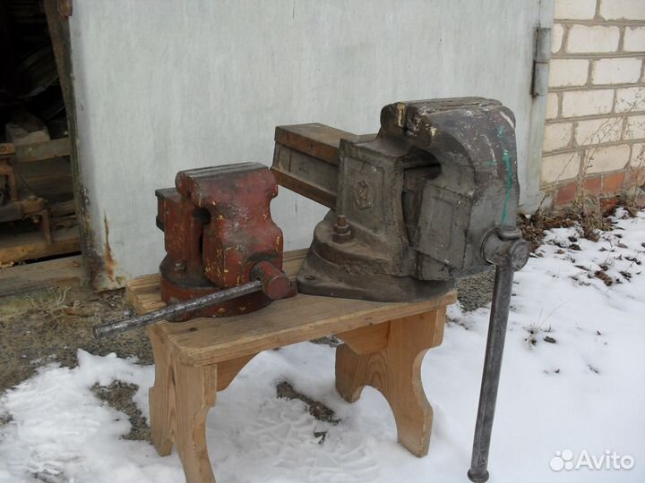 Тиски слесарные