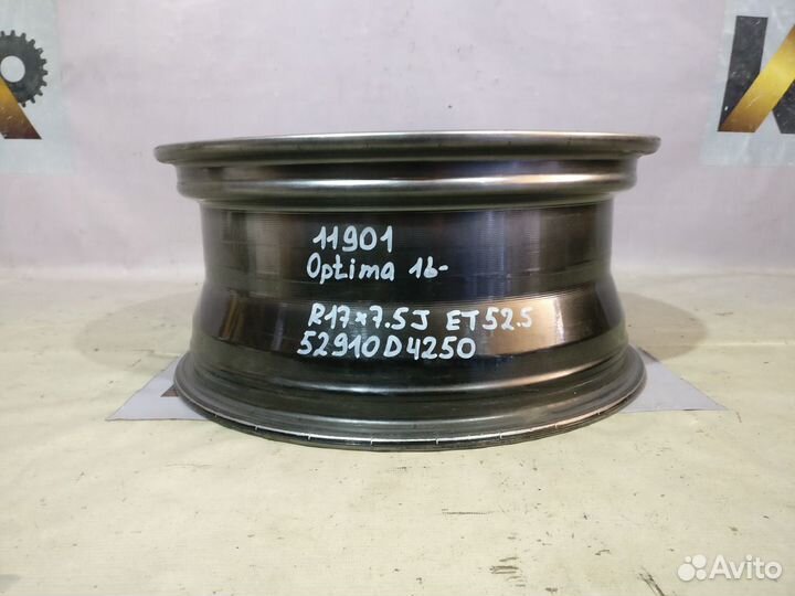 Кия Оптима 2016- Диск литой 52910D4250 11901