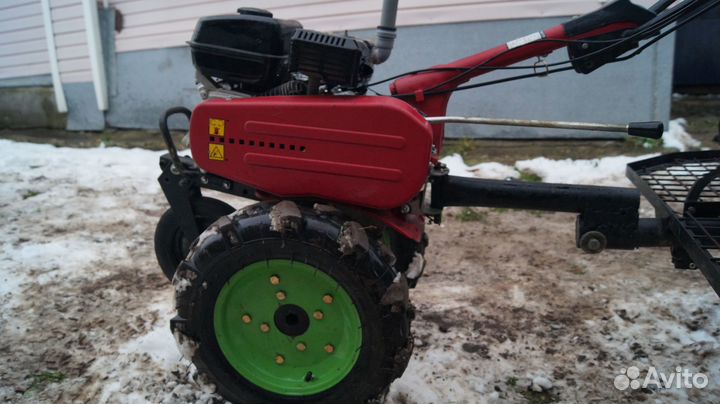 Мотоблок с прицепом