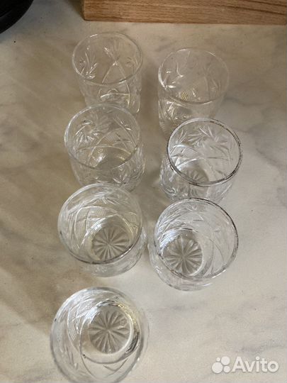 Хрустальные стопки