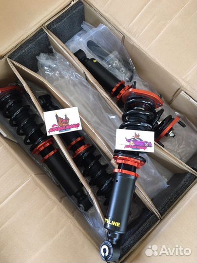 Койловеры whiteline для Mitsubishi lancer 9