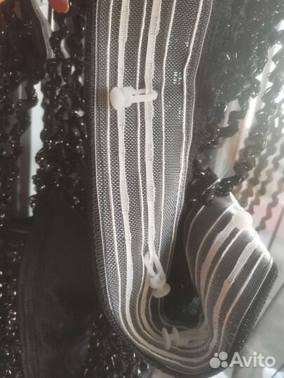 Штора нить косичка