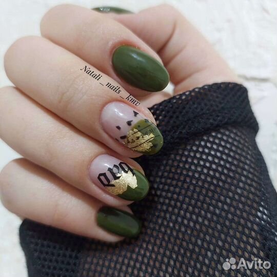 Наращивание ногтей, маникюр покрытие шеллаком