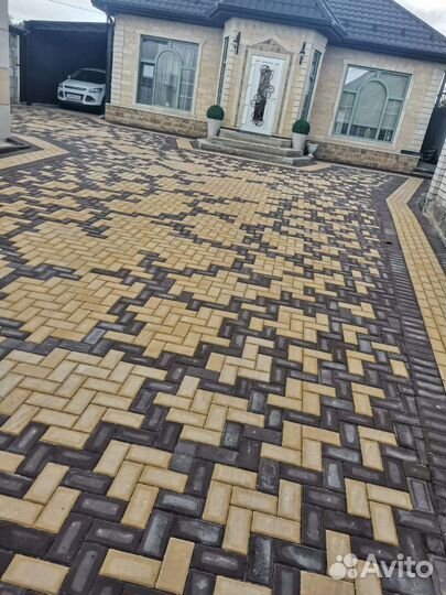 Строительство укладка тратуарной плитки